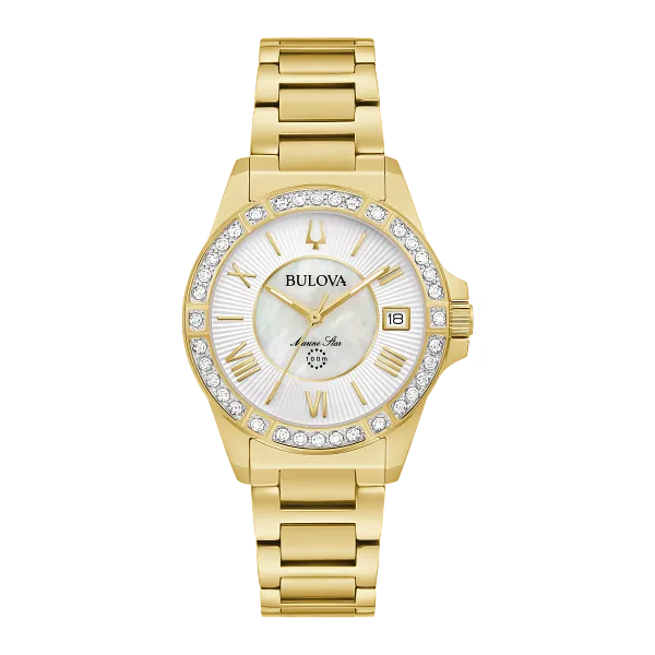 Bulova 24 diamond hotsell watch