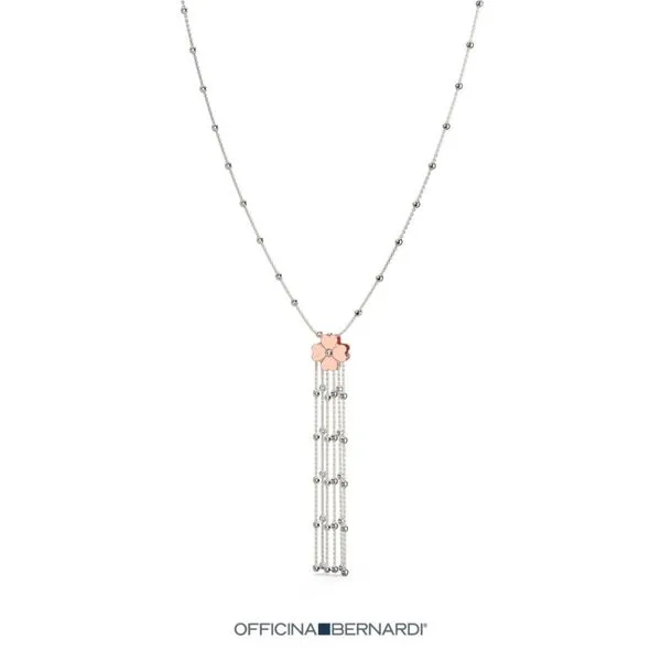 Officina Bernardi Silver Necklace Mathew Jewelers, Inc. Zelienople, PA