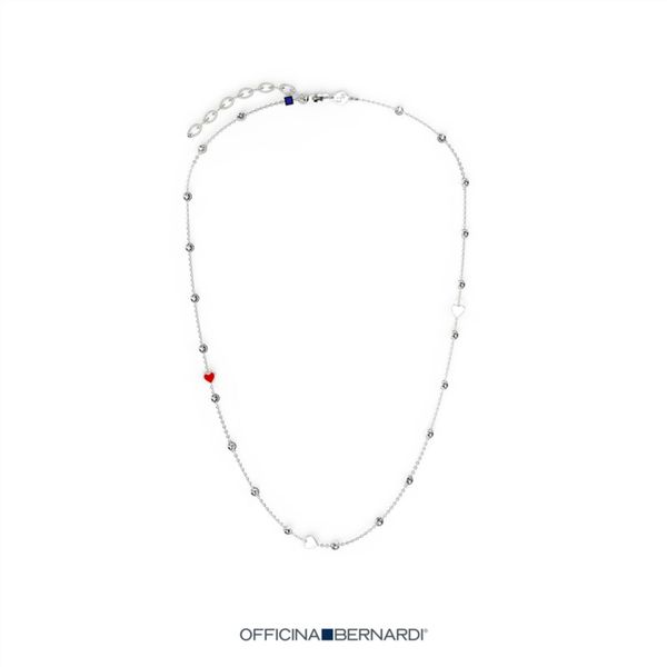 Officina Bernardi Silver Necklace Mathew Jewelers, Inc. Zelienople, PA