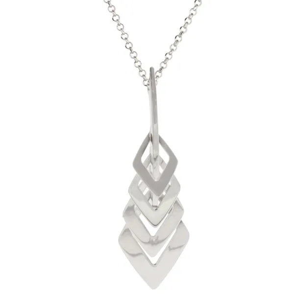 Frederic Duclos Silver Necklace Mathew Jewelers, Inc. Zelienople, PA