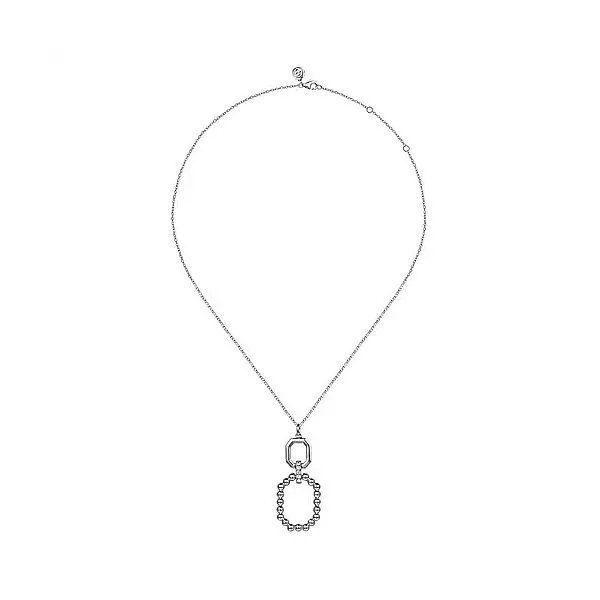 Silver Necklace Image 2 Mathew Jewelers, Inc. Zelienople, PA