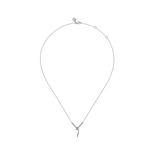 Silver Necklace Image 2 Mathew Jewelers, Inc. Zelienople, PA