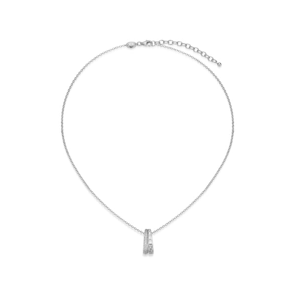 Silver Necklace Image 2 Mathew Jewelers, Inc. Zelienople, PA