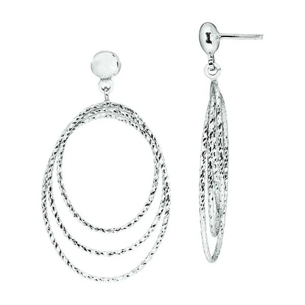 Silver Earrings Mathew Jewelers, Inc. Zelienople, PA