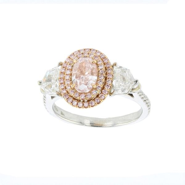 Pink Diamond Ring McCarver Moser Sarasota, FL