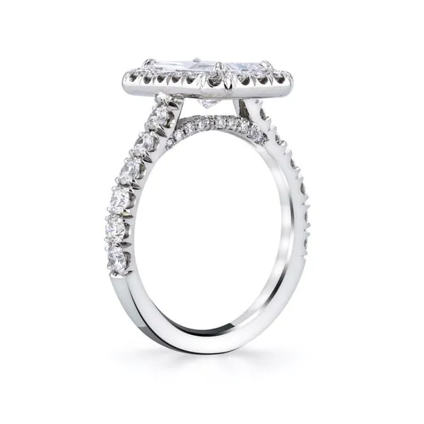 Diamond Radiant Ring Image 2 McCarver Moser Sarasota, FL