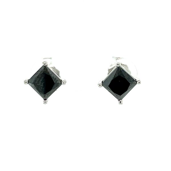 Black Diamond Earrings McCarver Moser Sarasota, FL