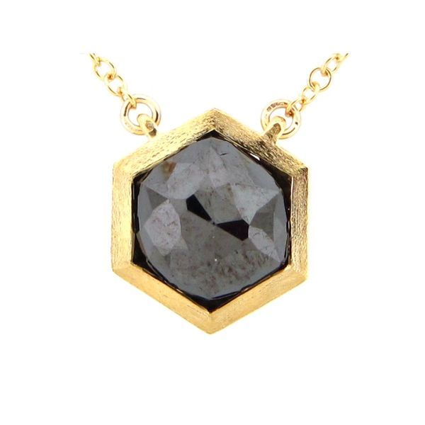 Black Diamond Necklace McCarver Moser Sarasota, FL