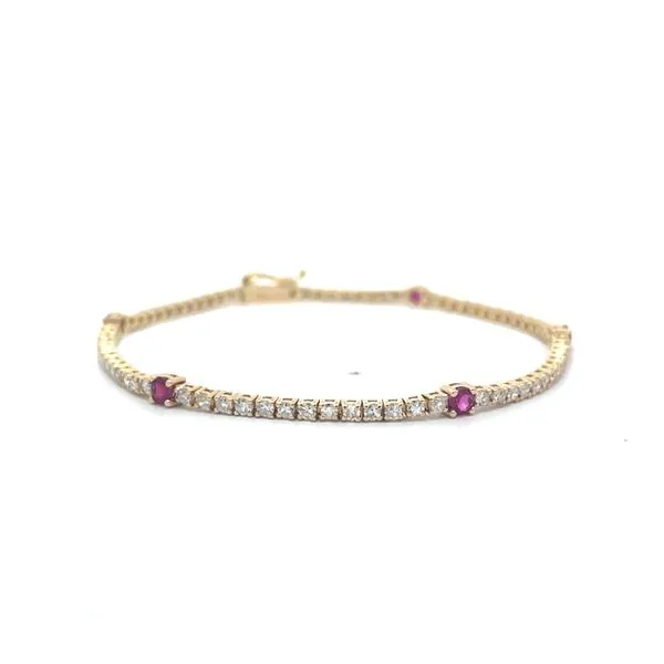Ruby Tennis Bracelet McCarver Moser Sarasota, FL