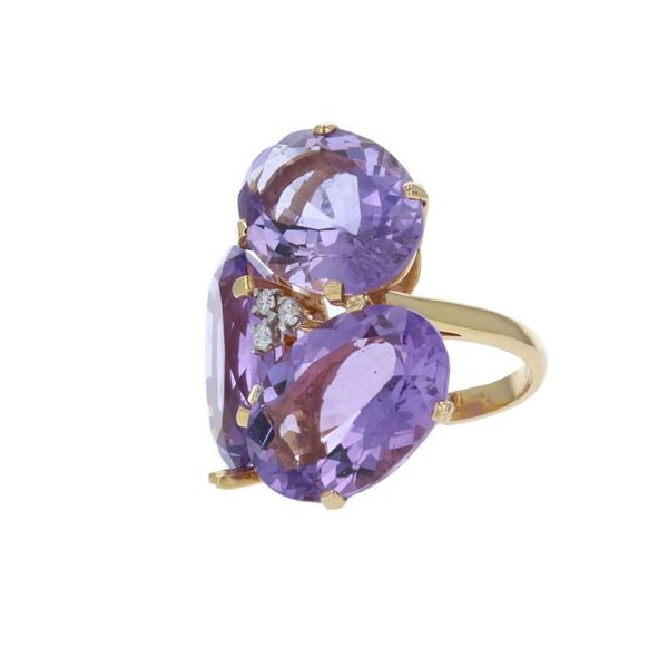 Amethyst Ring Image 2 McCarver Moser Sarasota, FL