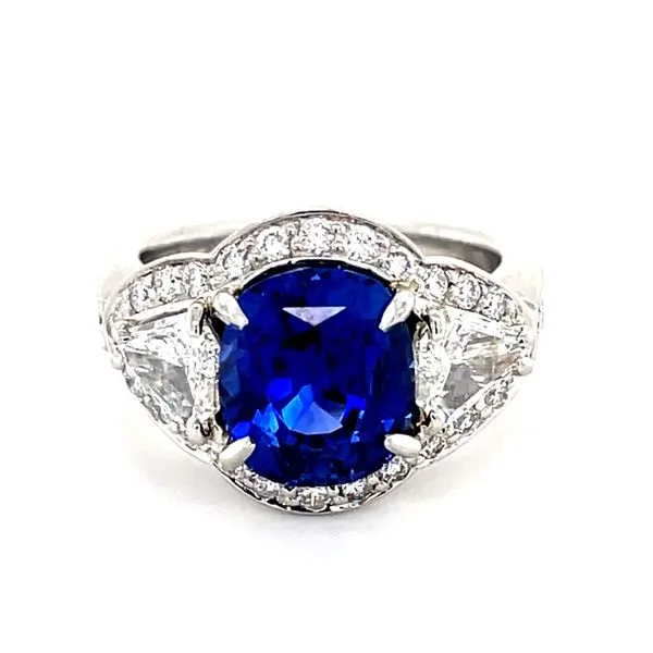 Blue Sapphire Ring McCarver Moser Sarasota, FL