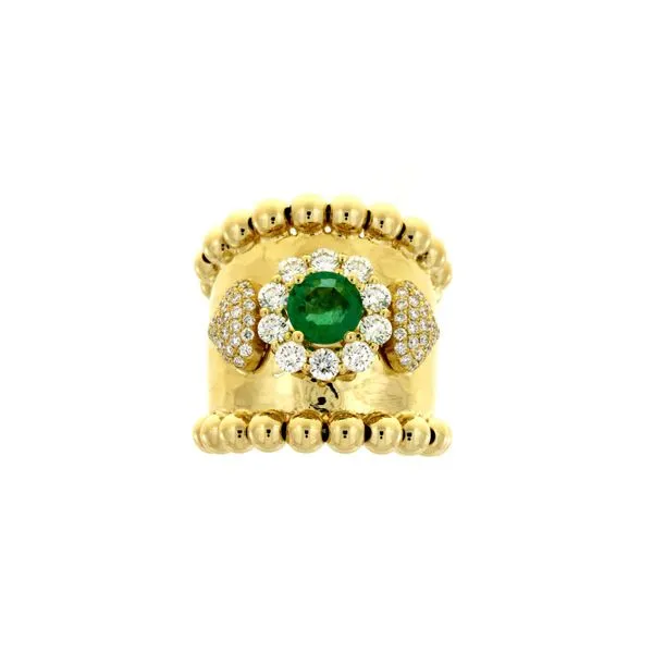 Emerald Fashion Ring McCarver Moser Sarasota, FL