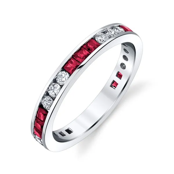 Ruby Eternity Band McCarver Moser Sarasota, FL