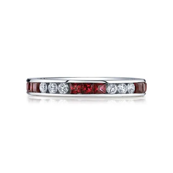 Ruby Eternity Band McCarver Moser Sarasota, FL