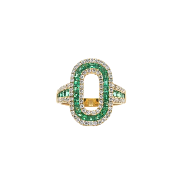 Emerald Fashion Ring McCarver Moser Sarasota, FL
