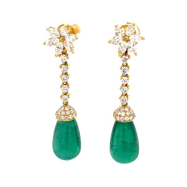 Emerald Earrings McCarver Moser Sarasota, FL