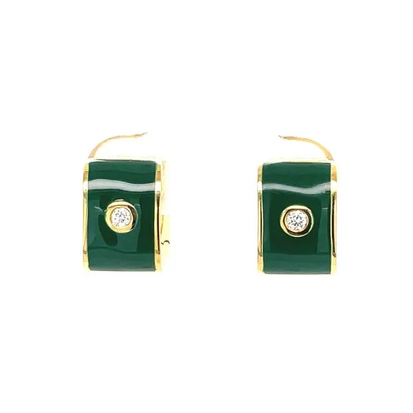 Dark Green Earrings McCarver Moser Sarasota, FL