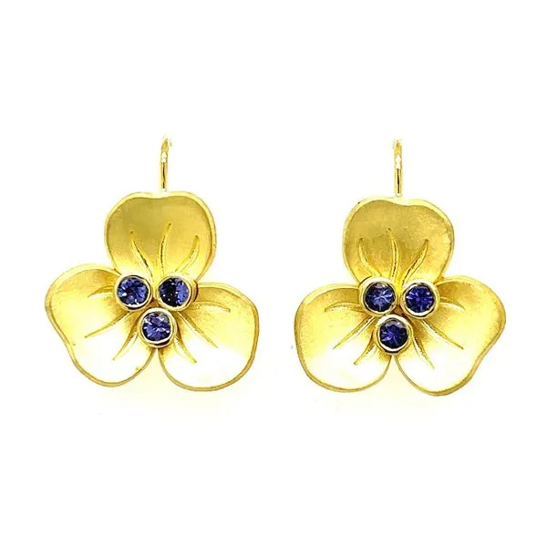 Tanzanite Earrings McCarver Moser Sarasota, FL