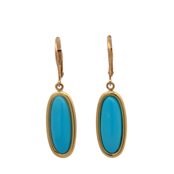 Turquoise Earrings McCarver Moser Sarasota, FL