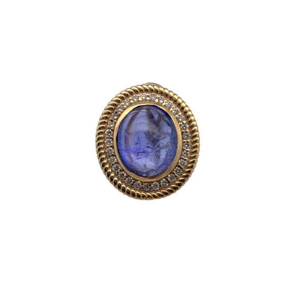 Tanzanite Earrings Image 2 McCarver Moser Sarasota, FL