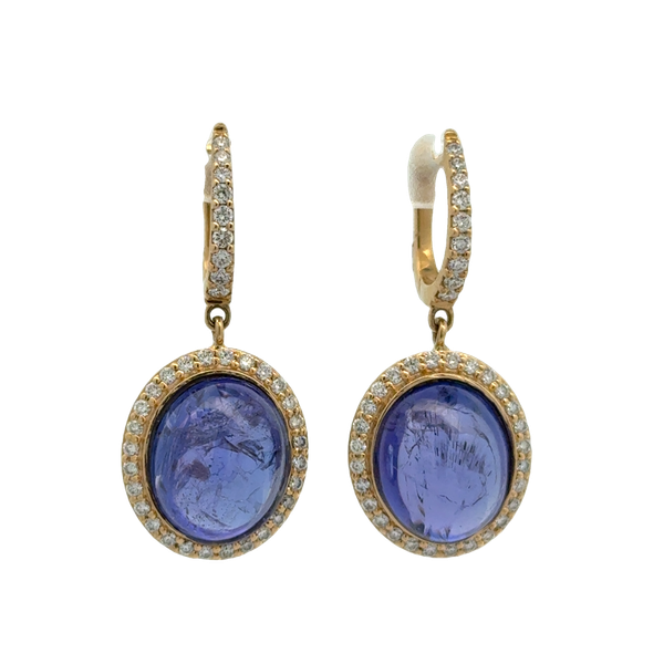 Tanzanite Earrings McCarver Moser Sarasota, FL