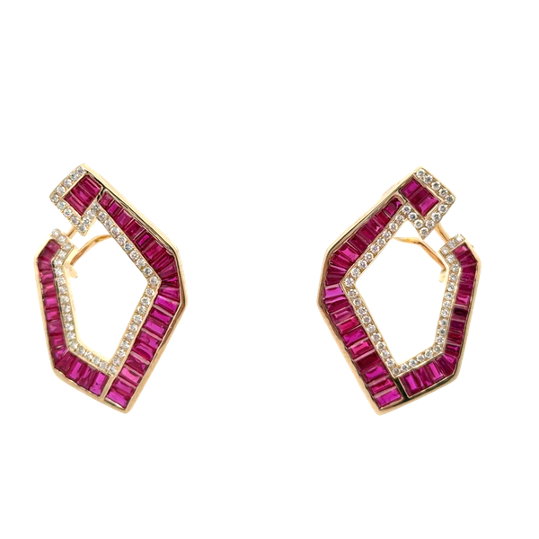 Ruby Earrings McCarver Moser Sarasota, FL