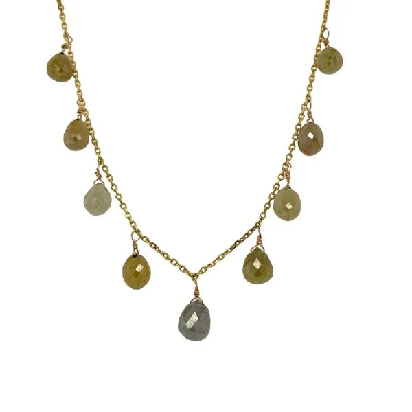 Multi-Color Diamond Necklace McCarver Moser Sarasota, FL