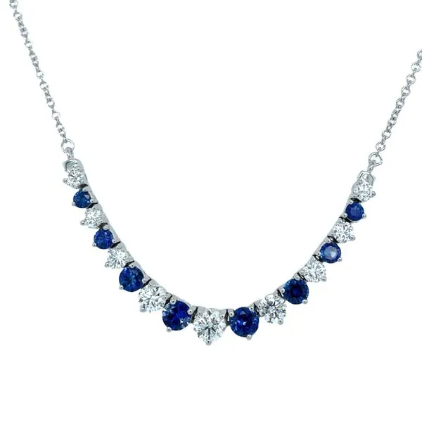 Sapphire Necklace McCarver Moser Sarasota, FL