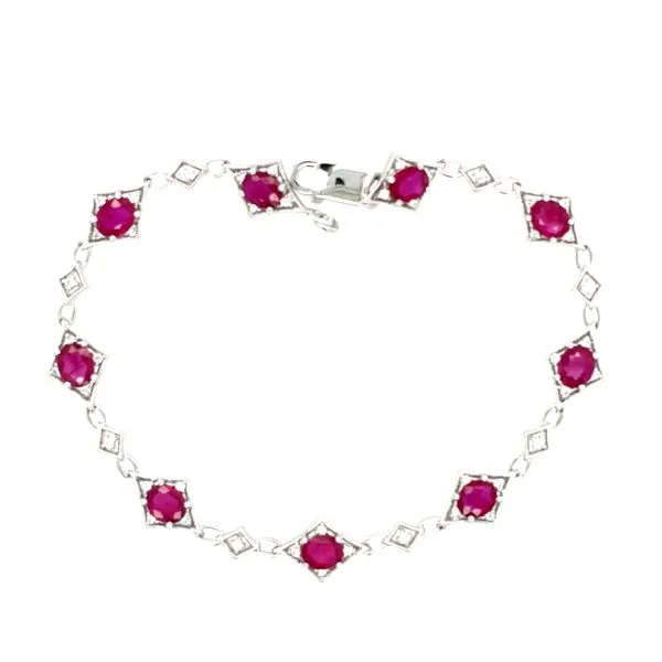 Ruby Bracelet McCarver Moser Sarasota, FL