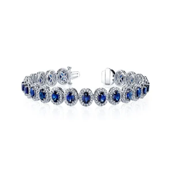 Blue Sapphire Bracelet McCarver Moser Sarasota, FL