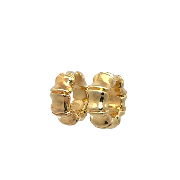 Gold Bamboo Hoops McCarver Moser Sarasota, FL