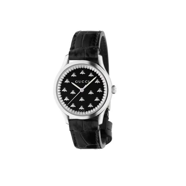 Timeless Black Onyx Gucci Watch McCarver Moser Sarasota, FL