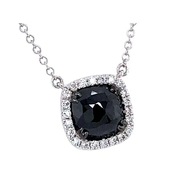 Black Diamond Necklace McCarver Moser Sarasota, FL