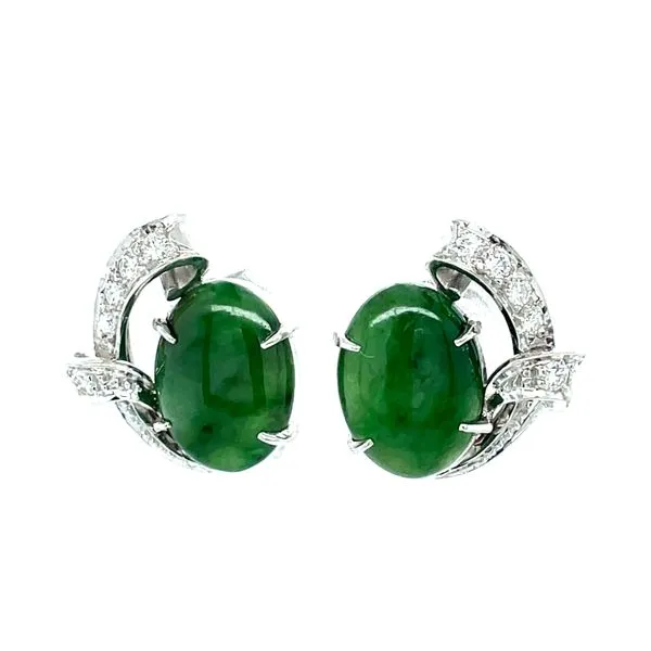 Jade Earrings McCarver Moser Sarasota, FL
