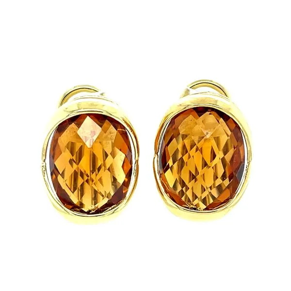 Citrine Earrings  McCarver Moser Sarasota, FL