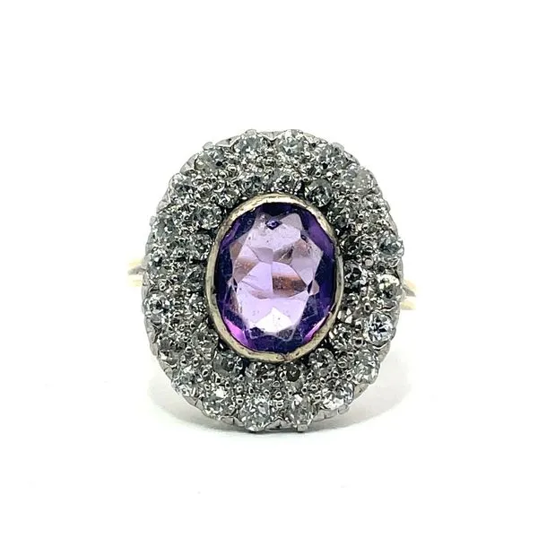  Amethyst Diamond Ring McCarver Moser Sarasota, FL