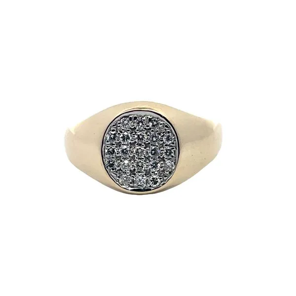 Diamond Pave Ring McCarver Moser Sarasota, FL