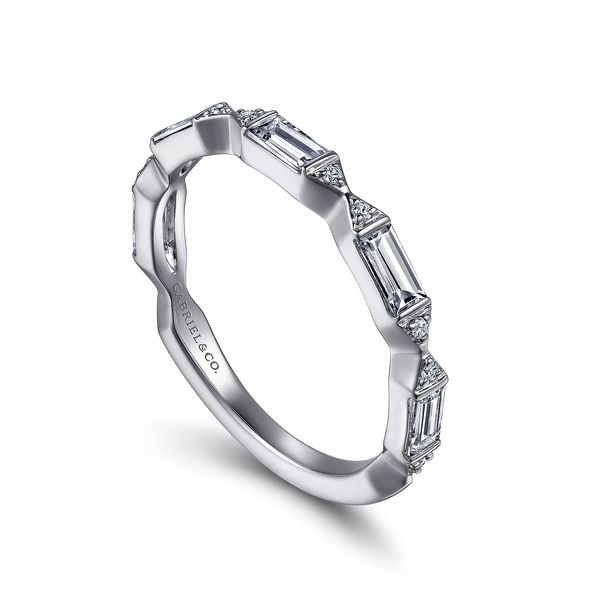 Women's Diamond Wedding Band Image 2 McGee & Company Fine Jewelers Greenwood, IN