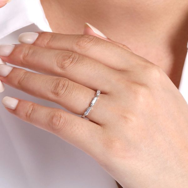 Women's Diamond Wedding Band Image 5 McGee & Company Fine Jewelers Greenwood, IN
