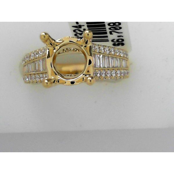 Engagement Ring Setting (without Center) McGee & Company Fine Jewelers Greenwood, IN