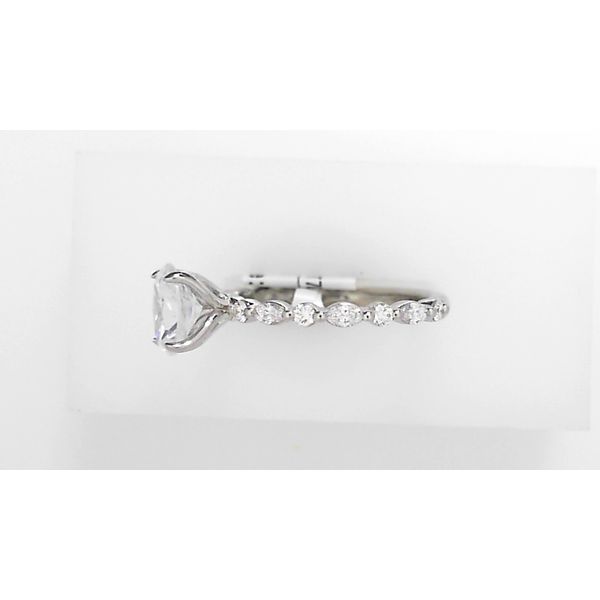 Engagement Ring Setting (without Center) Image 2 McGee & Company Fine Jewelers Greenwood, IN
