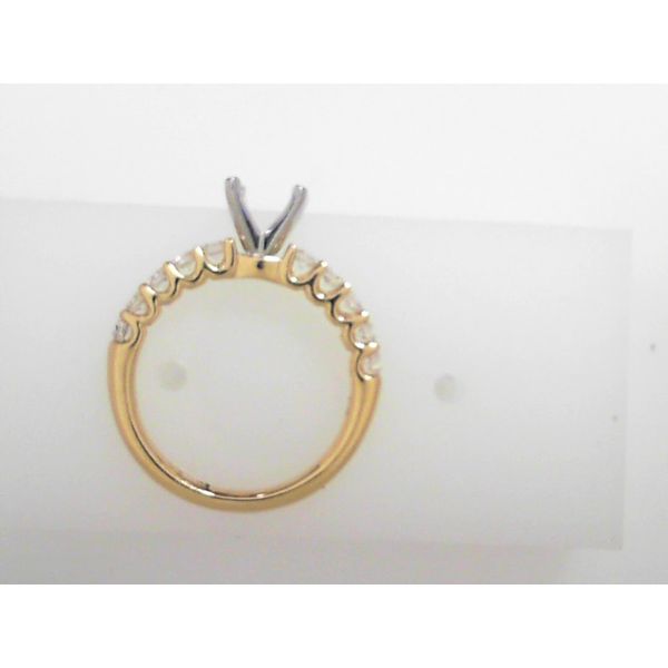 Engagement Ring Setting (without Center) Image 2 McGee & Company Fine Jewelers Greenwood, IN