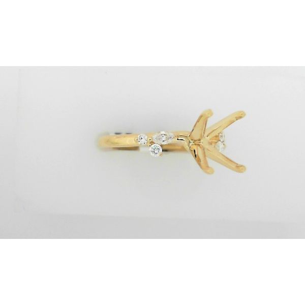 Engagement Ring Setting (without Center) Image 2 McGee & Company Fine Jewelers Greenwood, IN