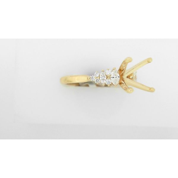 Engagement Ring Setting (without Center) Image 2 McGee & Company Fine Jewelers Greenwood, IN