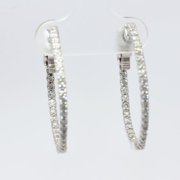 Diamond Earrings Image 2 McGee & Company Fine Jewelers Greenwood, IN