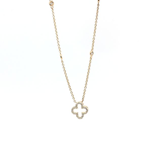 Diamond Fashion Necklace Image 2 McGee & Company Fine Jewelers Greenwood, IN