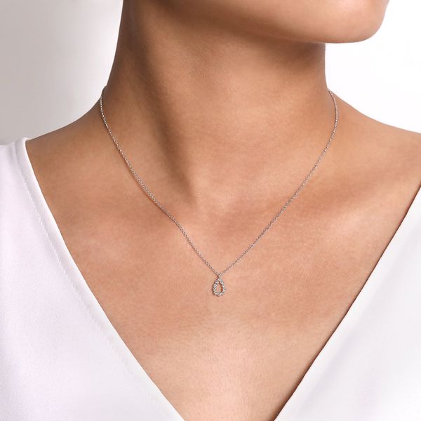 Diamond Necklace Image 2 McGee & Company Fine Jewelers Greenwood, IN