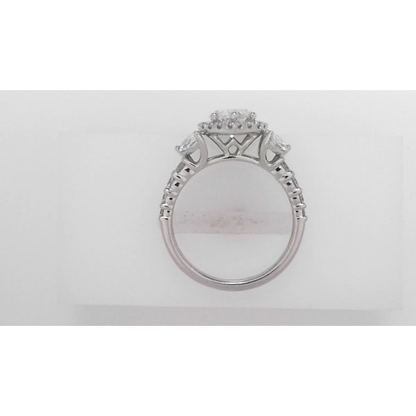 Lab Diamond Engagement Ring Image 2 McGee & Company Fine Jewelers Greenwood, IN