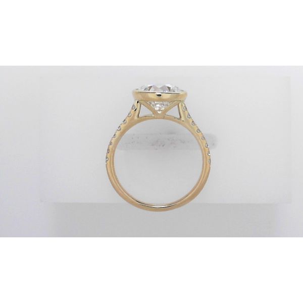 Lab Diamond Engagement Ring Image 2 McGee & Company Fine Jewelers Greenwood, IN