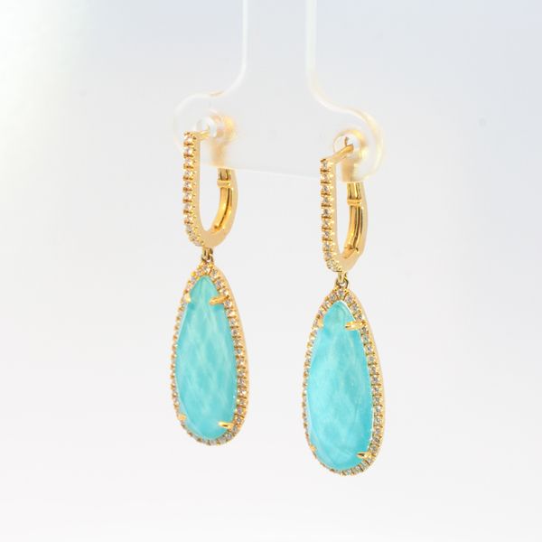 Gemstone Earrings Image 2 McGee & Company Fine Jewelers Greenwood, IN